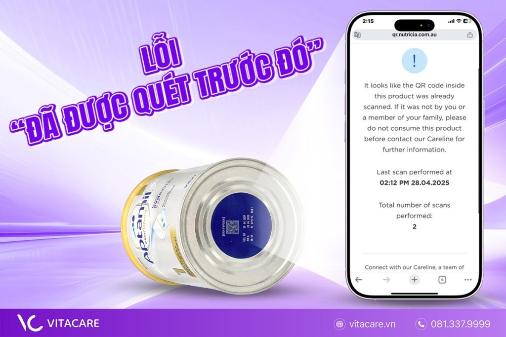 Lỗi “Đã được quét trước đó”