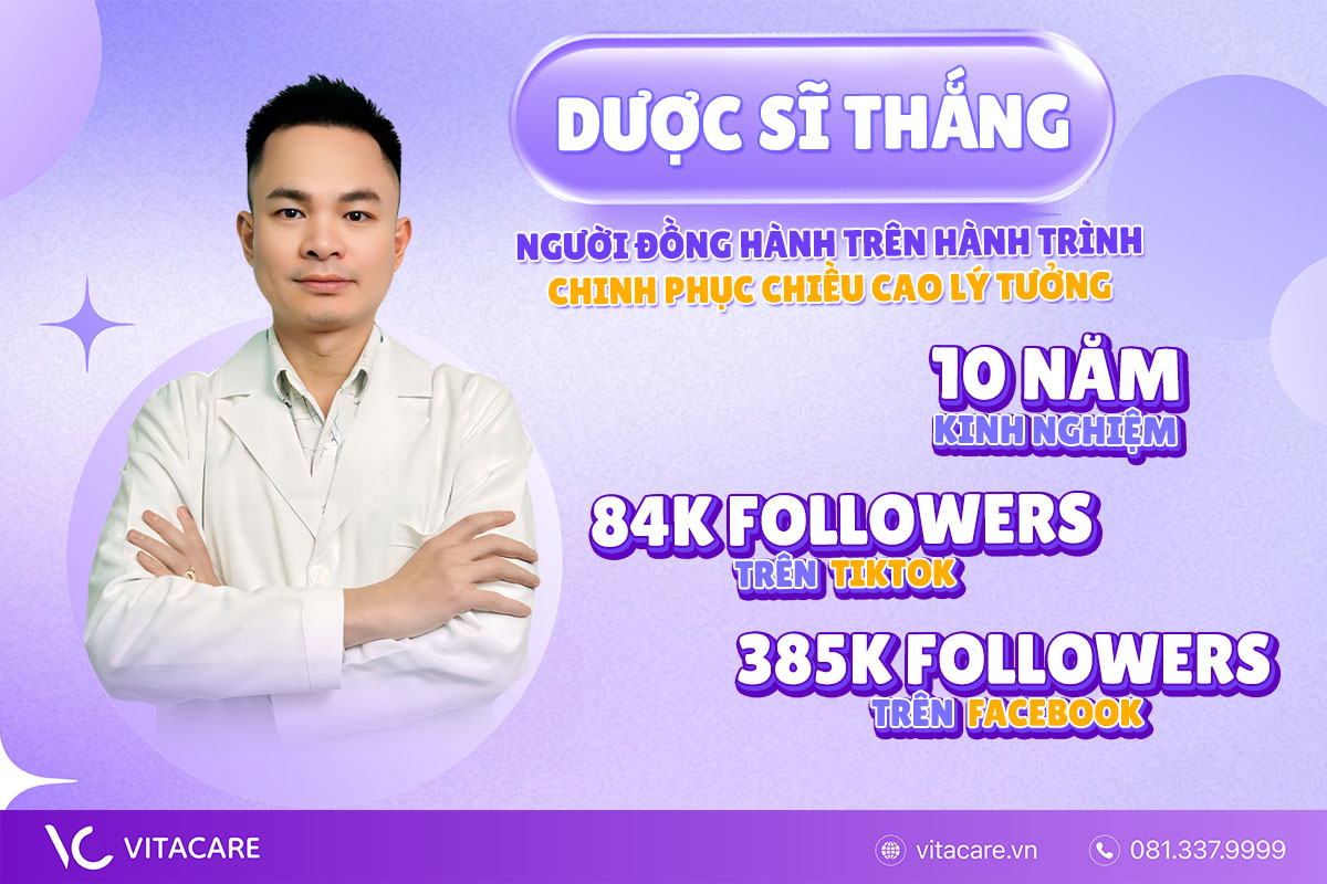 Dược sĩ Thắng cùng hành trình giúp trẻ tăng chiều cao Dược sĩ Thắng cùng hành trình giúp trẻ tăng chiều cao