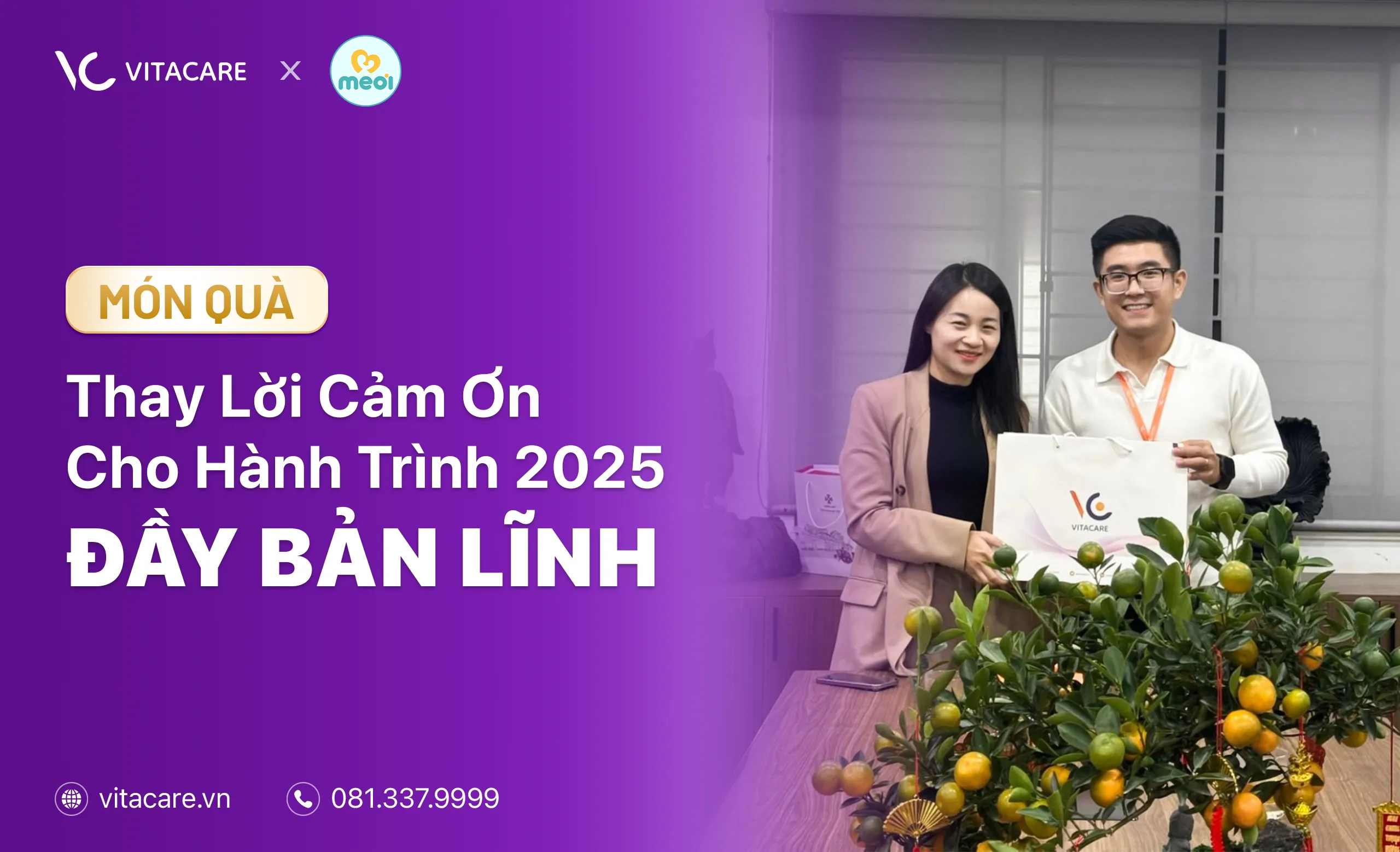 VitaCare tặng quà chị Hương Mẹ Ơi